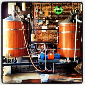 Mash Tanks at Avondale Brewing